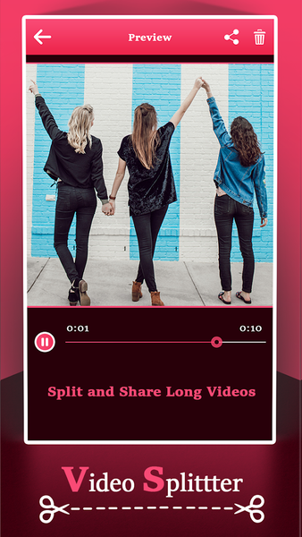 Video Splitter - Image screenshot of android app
