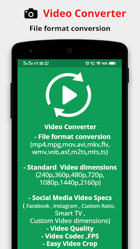 Video Converter - عکس برنامه موبایلی اندروید