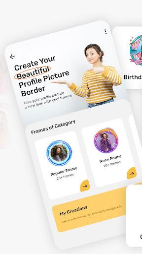 Profile Picture Border DpMaker - Image screenshot of android app