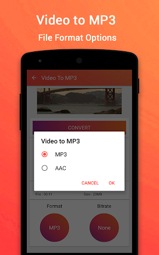 Video to MP3 - Trim & Convert - Image screenshot of android app