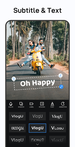 Vlog video editor maker: VlogU - عکس برنامه موبایلی اندروید