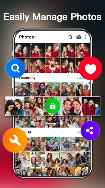 Gallery - Photo Gallery, Vault - Image screenshot of android app