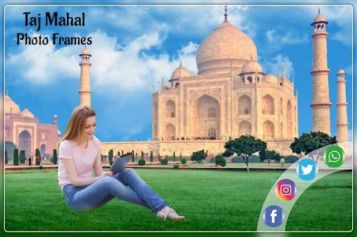 Taj Mahal Photo Frames - Image screenshot of android app
