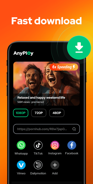 Video Player - AnyPlay - عکس برنامه موبایلی اندروید