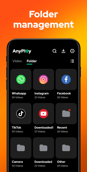 Video Player - AnyPlay - عکس برنامه موبایلی اندروید