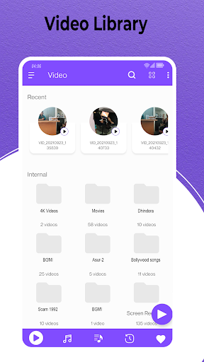 WXPlayer-Video & Media Player - عکس برنامه موبایلی اندروید