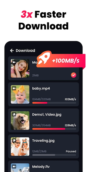 All Video Downloader & Player - Image screenshot of android app