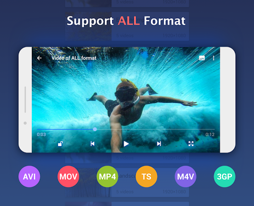 Full HD Video Player - Video Player HD - Image screenshot of android app