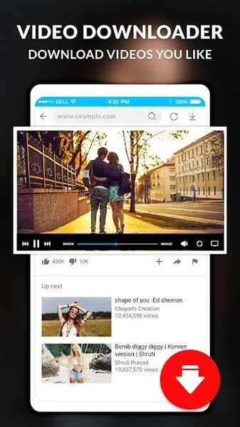Real HD Video Player 4K - HD V - Image screenshot of android app