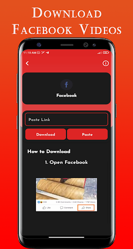 Fast video downloader - Image screenshot of android app