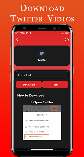 Fast video downloader - Image screenshot of android app