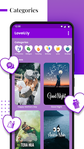 Photo Video Status Maker - Image screenshot of android app