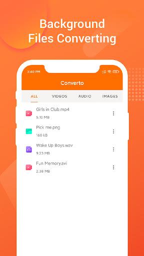 Converto: Video Mp۳ Converter, Convert Mp۴ Jpg Png - عکس برنامه موبایلی اندروید