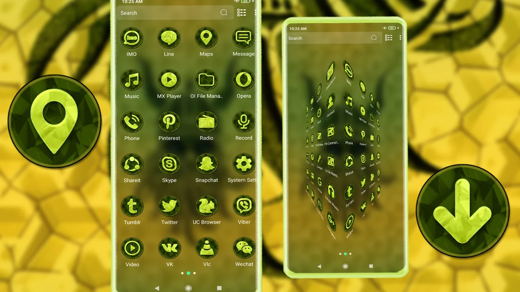 Viking Head Theme - Image screenshot of android app