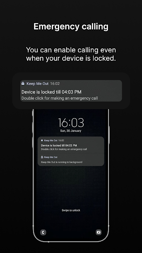 Keep Me Out - Phone lock - عکس برنامه موبایلی اندروید