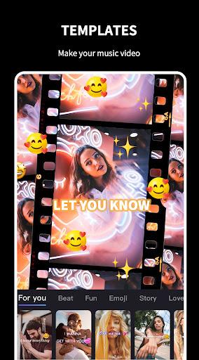 Beat.ly - AI Music Video Maker - Image screenshot of android app