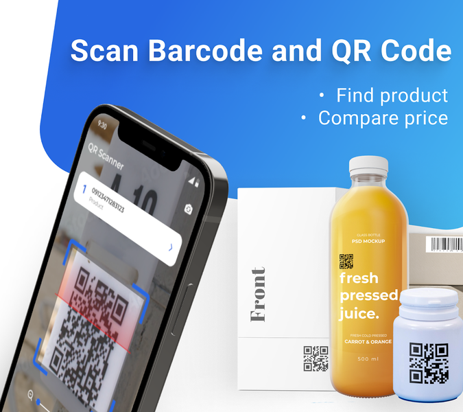 QR Scanner - Barcode Scanner - عکس برنامه موبایلی اندروید