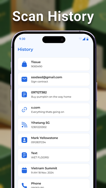 QR Scanner - Barcode Scanner - عکس برنامه موبایلی اندروید