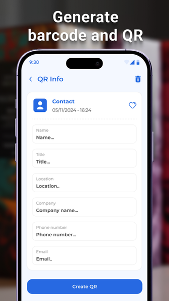 QR Scanner - Barcode Scanner - عکس برنامه موبایلی اندروید