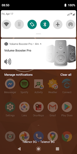Volume Booster Pro - عکس برنامه موبایلی اندروید