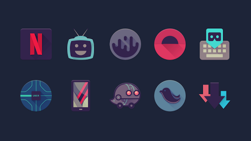 Viral Icon Pack - Image screenshot of android app