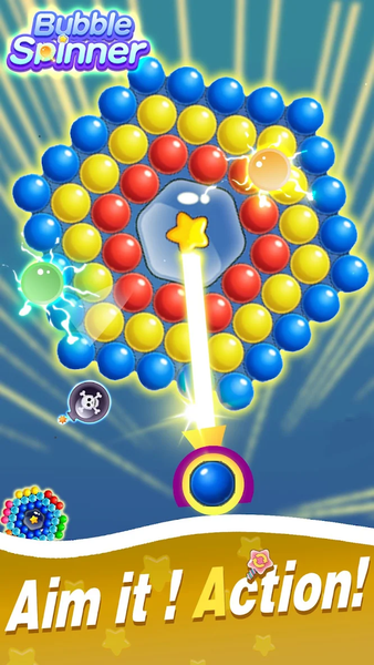 Bubble Spinner - عکس بازی موبایلی اندروید
