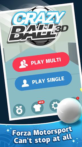 Crazy Ball 3D - Gameplay image of android game