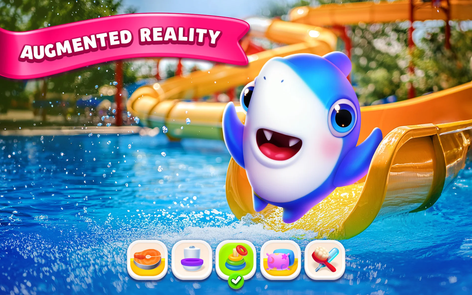 My Shark - AR Virtual Pet Game - عکس بازی موبایلی اندروید
