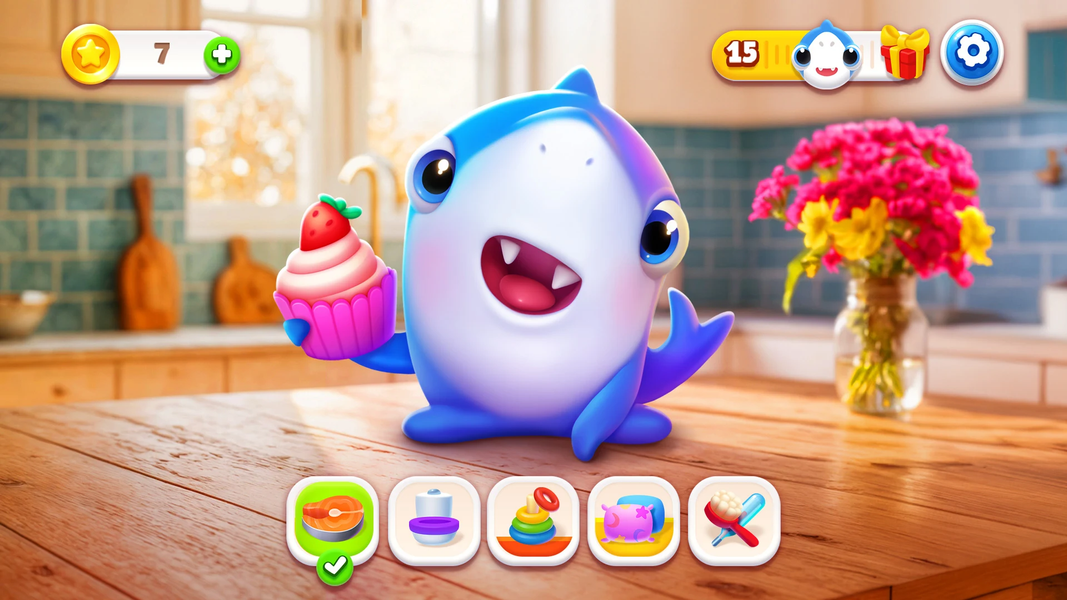 My Shark - AR Virtual Pet Game - عکس بازی موبایلی اندروید