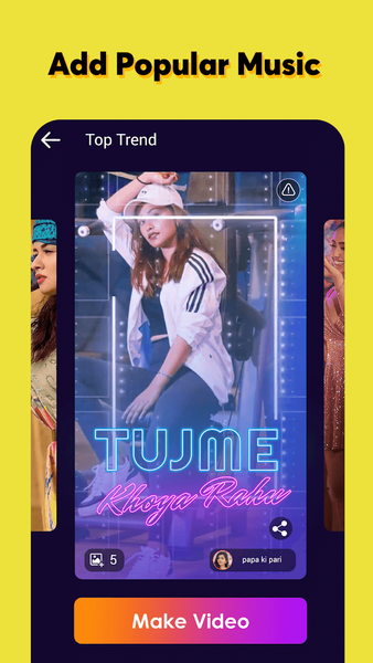 Noys - Music Video Maker - Image screenshot of android app