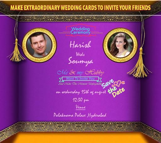 Wedding Card Maker - عکس برنامه موبایلی اندروید