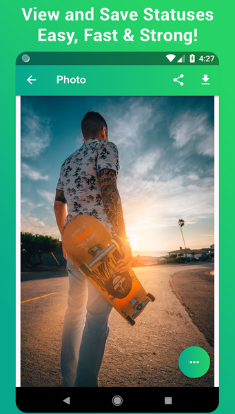 Status Downloader Saver - Image screenshot of android app