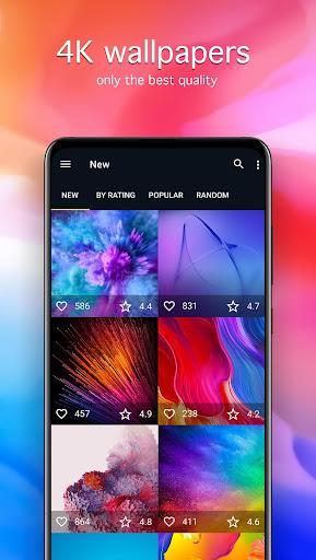 Wallpapers for Vivo 4K - Image screenshot of android app