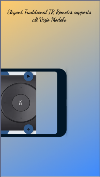 Vizio Smart TV Remote - Image screenshot of android app