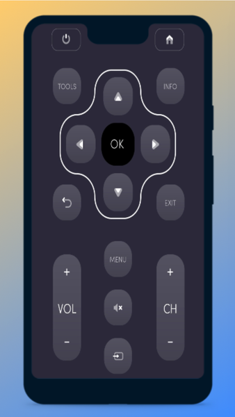 Vizio Smart TV Remote - Image screenshot of android app