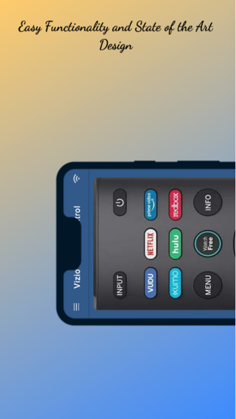 Vizio Smart TV Remote - Image screenshot of android app