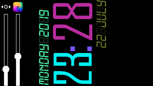 Digital Clock - عکس برنامه موبایلی اندروید