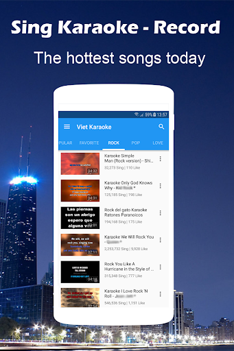 Free Karaoke - Sing Karaoke Record - عکس برنامه موبایلی اندروید