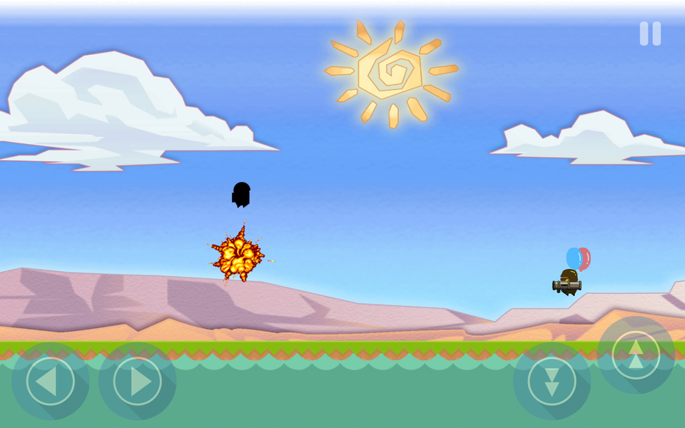 Balloon Fight - Gameplay image of android game
