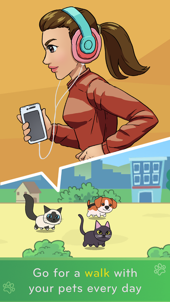 Pet House 2 - Cats and Dogs - Gameplay image of android game