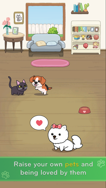 Pet House 2 - Cats and Dogs - Gameplay image of android game