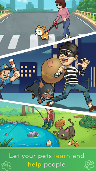 Pet House 2 - Cats and Dogs - Gameplay image of android game
