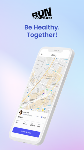 RunTogether - Be Healthy - Image screenshot of android app