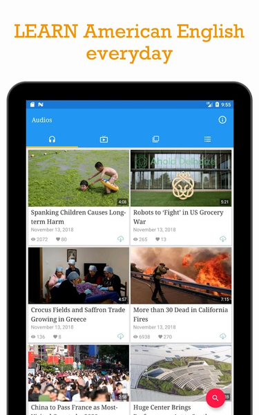 VOA Learning English - Practic - Image screenshot of android app