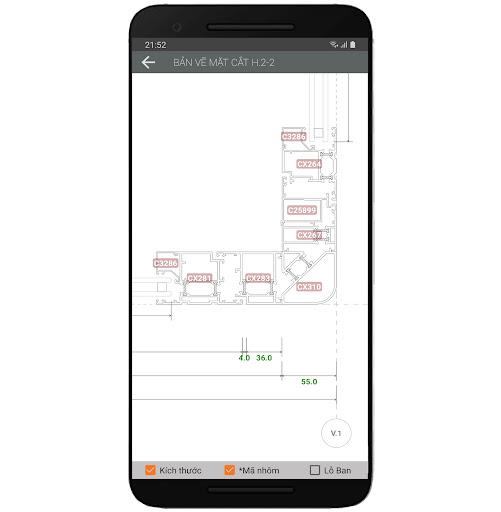 Dowes - Door & Window Software - Image screenshot of android app