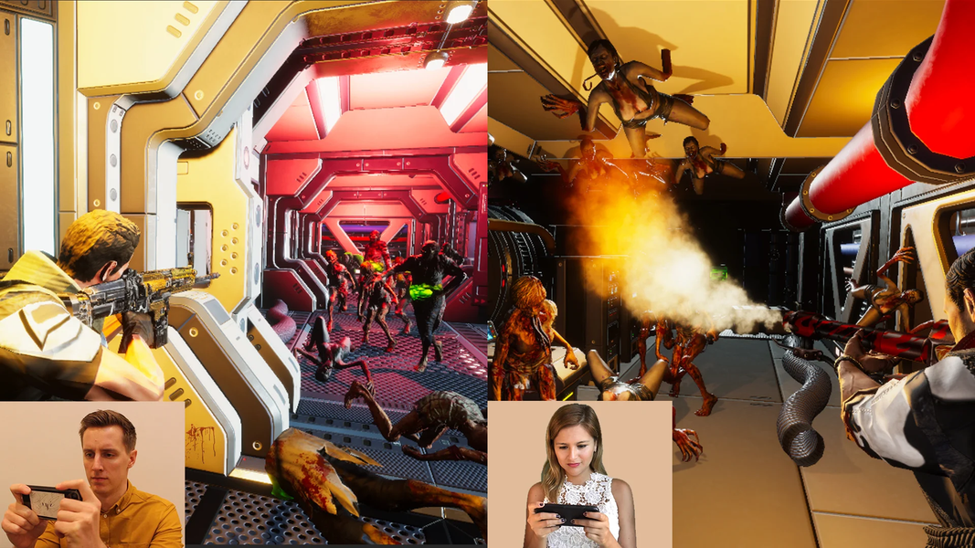 Alien Shooter: Fun Run - عکس بازی موبایلی اندروید
