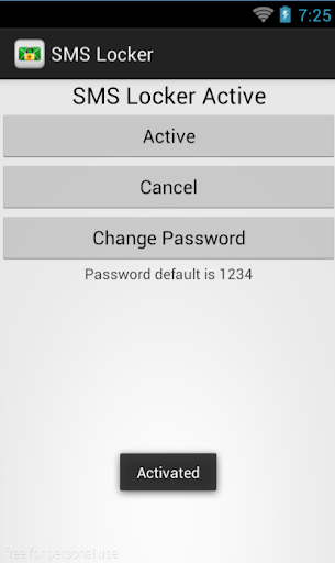 SMS Lock - Message Locker - Image screenshot of android app