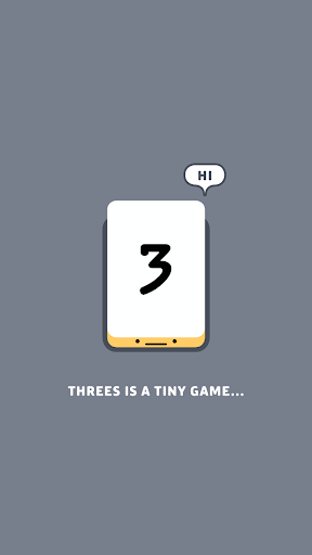 Threes! Freeplay - Gameplay image of android game