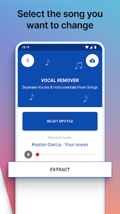 AI Vocal Remover & Karaoke - Image screenshot of android app
