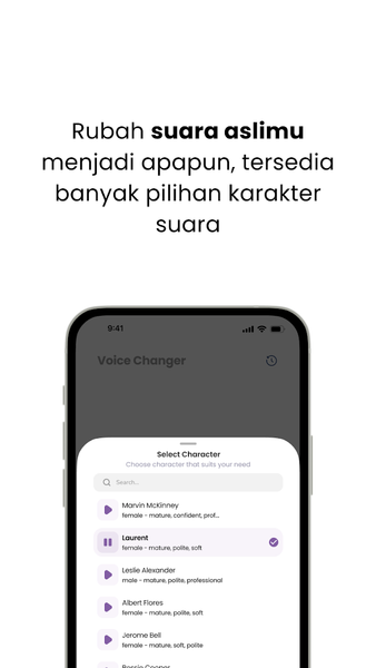 Voicebotika - Text To Speech - Image screenshot of android app